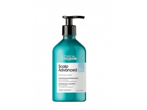 LOREAL Professionel Scalp Advanced Anti-Dandruff Dermo-Clarifier valantis šampūnas nuo pleiskanų  500ml